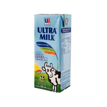ULTRA MILK SUSU UHT FULL CREAM 200ML