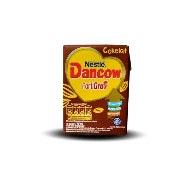 DANCOW UHT 110ml FORTIGRO COKLAT