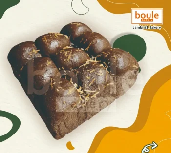 Roti Sobek African | Roti Manis Black African Cheesy | Boule