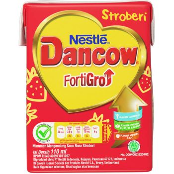 DANCOW UHT 110ml FORTIGRO STROBERI iK