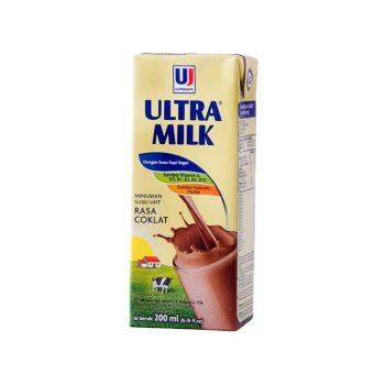 ULTRA MILK UHT COKELAT 200ML ik