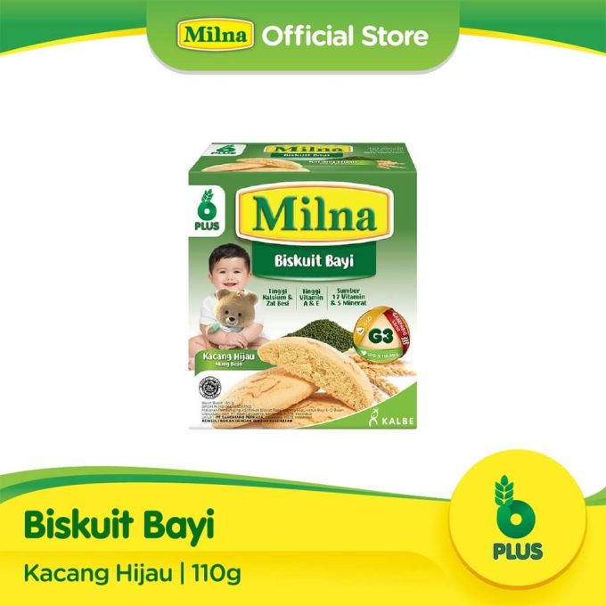 Milna Biskuit Bayi Kacang Hijau