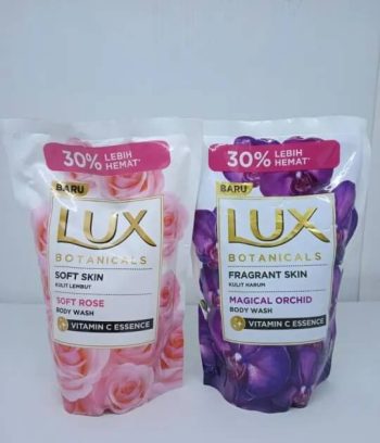 LUX Body Wash 400 ml Refill Sabun Mandi Cair Refill