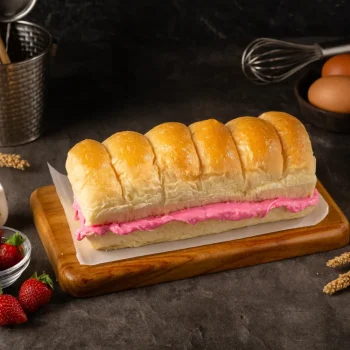 Roti Gembong Gembul Strawberry | Roti Gembul Stroberi