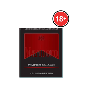 MARLBORO BLACK | ROKOK FILTER BLACK BKS 12'S MURAH