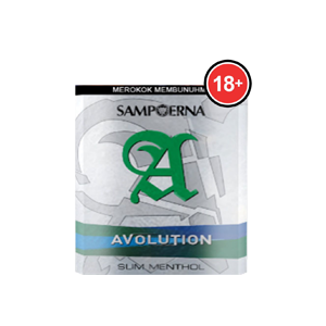 SAMPOERNA KRETEK SLIMS AVOLUTION MENTHOL BKS 20'S
