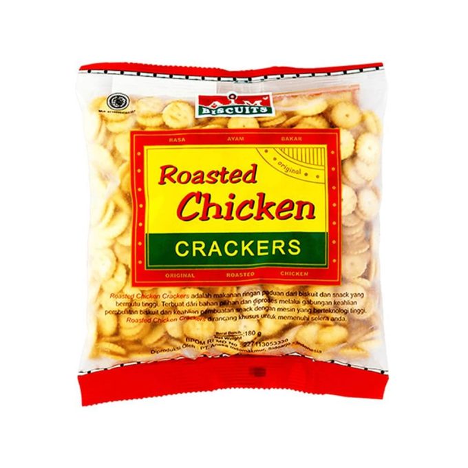 AIM Roasted Chicken 180g / Snack Crackers 180 gr