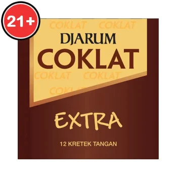 DJARUM COKLAT EXTRA | DJ ROKOK KRETEK COKLAT EXTRA12'S BKS