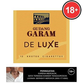 GUDANG GARAM ROKOK KRETEK DELUXE BKS 12'S