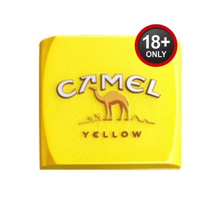 CAMEL ROKOK FILTER YELLOW BKS 20'S
