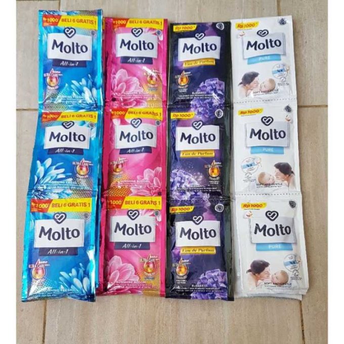 MOLTO ALL IN 1 ALL VARIAN KEMASAN 1000 / MOLTO PURE / MOLTO MORNING FRESH / MOLTO SUNSHINE BLOOM / MOLTO...