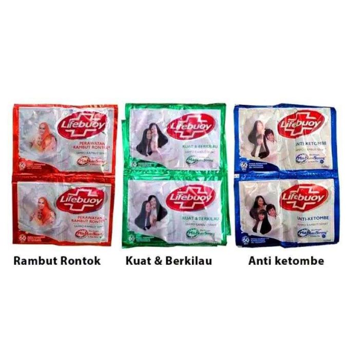 ISI 12 SAHCET SHAMPOO == Shampoo LIFEBOY/LIFEBUOY Anti ketombe Kuat & Berkilau HARGA PROMO 1 Renceng HARGA PROMOSI