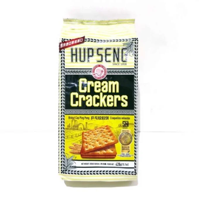 HUPSENG CREAM CRACKERS 428gr