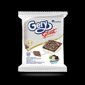 GERY SALUUT WAFER CHOCOLATE COCONUT 20GR