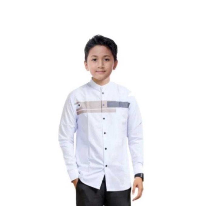 Baju Koko Anak Laki Laki Koko Anak Baju Muslim Anak Koko Jordan anak 5 - 11 Tahun
