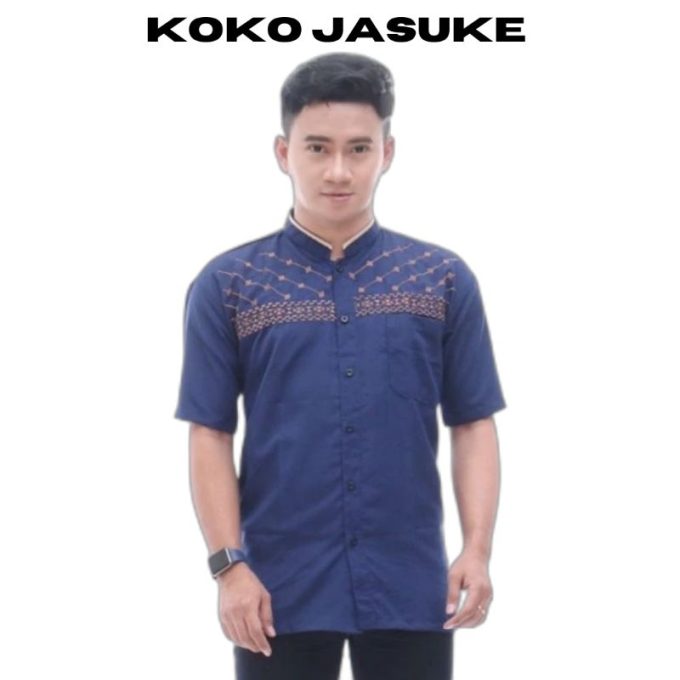 Baju koko bordir Mewah lengan pendek alfariz - Image 2