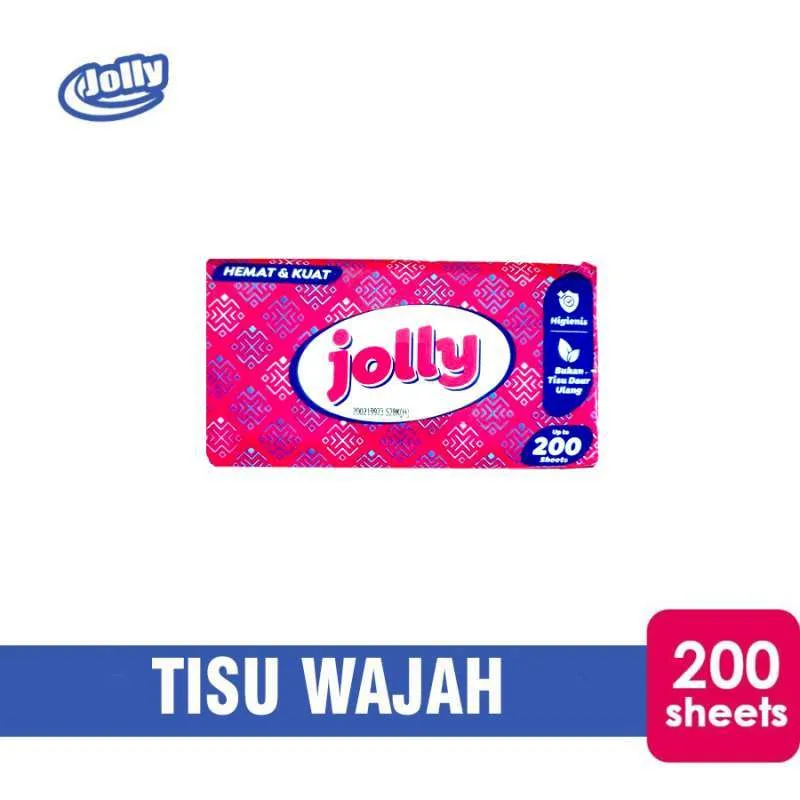 Tisu Tissue JOLLY 200 SHEET !!!! NEW !!! 1 Tisu Tissue JOLLY 200 SHEET !!!! NEW !!!