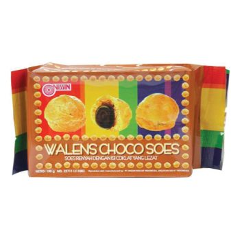 NISSIN WALENS 100gr Choco Soes