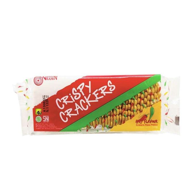 NISSIN CRISPY CRACKERS PEDAS 140gr