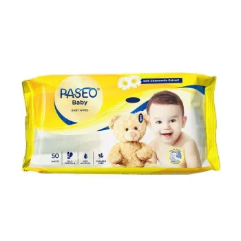 PASEO BABY WIPES 50'S CHAMOMILE