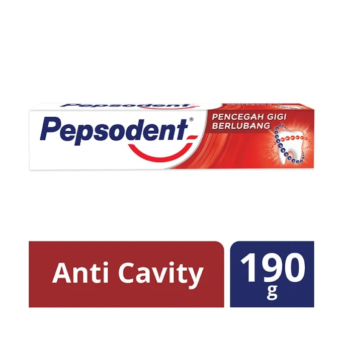 Pepsodent Pencegah Gigi Berlubang Pasta Gigi 190 gr