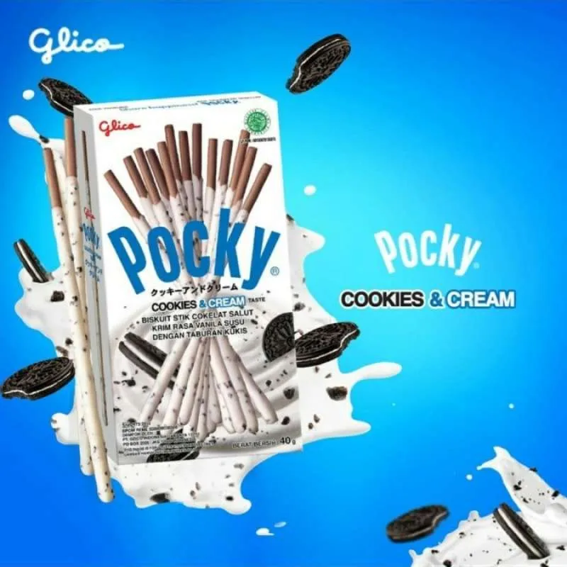 POCKY STIK 47gr COOKIES CREAM