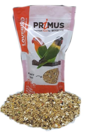 PRIMUS LOVEBIRD BENELUX PAKAN BURUNG LOVEBIRD