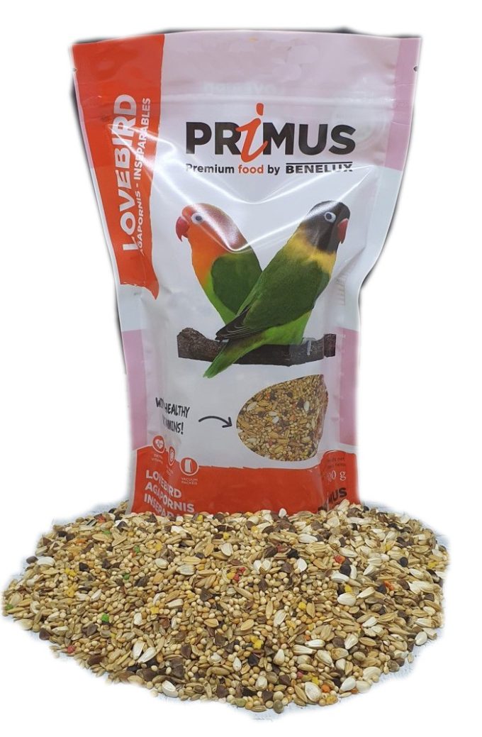 PRIMUS LOVEBIRD BENELUX PAKAN BURUNG LOVEBIRD