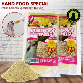 HANDFOOD SPESIAL SEMPATI PAKAN BURUNG LOVEBIRD