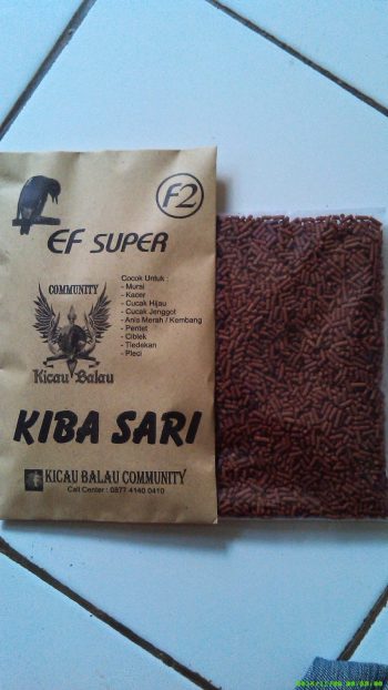 SUPER F1 KIBASARI KICAU BALAU PAKAN BURUNG MURAI ANIS PENTET CIBLEK