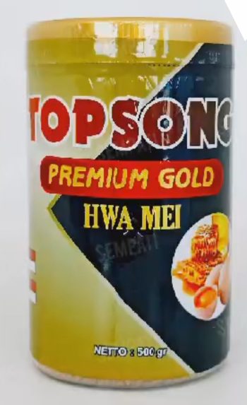 Topsong Top Song Premium Gold Hwa Mei Pakan Burung Wambi Hwamei Hua Mei Poksay Murai Kacer Pleci Ciblek Plus Insect Meal Pur Topsong Hwamei Toples Kaleng