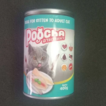 Makanan Kucing Poocha Pocha Kaleng 400 Gram Wet Cat Food Premium Pakan Kucing Basah Kitten Adult Kucing Dewasa Cat Treats...