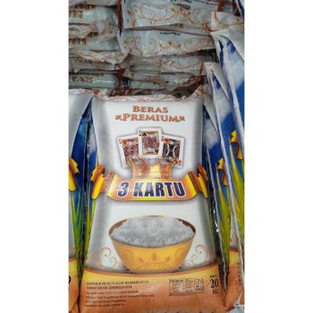 BERAS KING PREMIUM 20KG | Beras Premium 3 Kartu 20kg