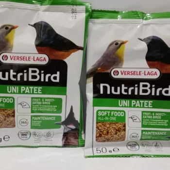 Nutribird Uni Patee Patte 50gr Versele Laga Insect Fruit Pakan Burung Branjangan Murai Finch Lark Sonca Kacer Pleci Pakan voer pur Pemakan Buah Serangga Softfood