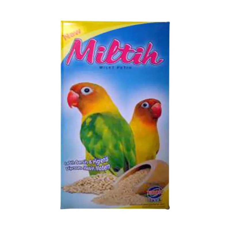 MILTIH KEMASAN KOTAK EBOD JAYA PAKAN BURUNG LOVEBIRD KENARI PARKIT 1 MILTIH KEMASAN KOTAK EBOD JAYA