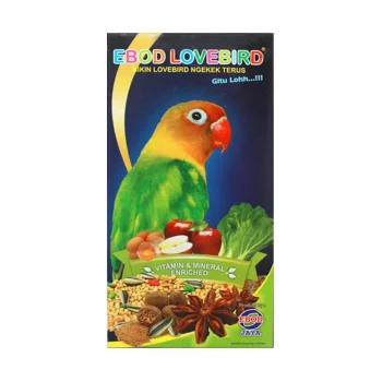 PAKAN BURUNG LOVEBIRD HARIAN KEMASAN KOTAK EBOD JAYA