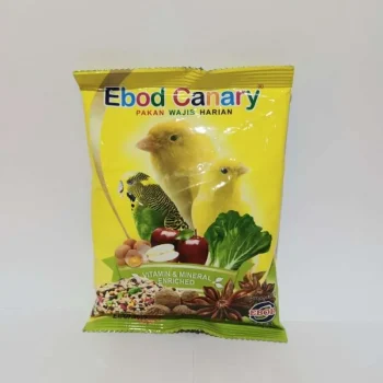 PAKAN BURUNG KENARI HARIAN KEMASAN PLASTIK EBOD JAYA
