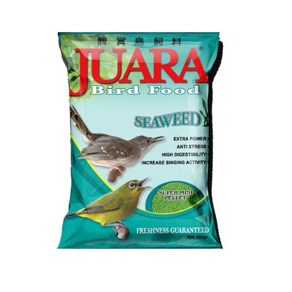 MINI SEAWEED JUARA JAPFA PAKAN BURUNG PLECI KACER 1 MINI SEAWEED JUARA JAPFA PAKAN BURUNG PLECI KACER