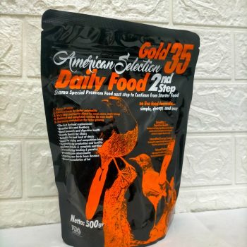 STARTER FOOD 2 ST STEP 500 GRAM AMERICAN SELECTION PELLET PAKAN BURUNG MURAI