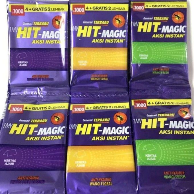 HIT MAGIC AKSI INSTAN GENERASI TERBARU / HIT MAGIC KERTAS BAKAR 1 RENCENG RANDOM VARIAN
