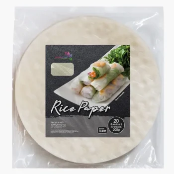 Rice Paper Halal 20pcs All Varian Bulat Petak Segi Kulit Lumpia dari Tepung Beras Papers