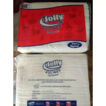 Jolly Kuliner Tisu Napkin isi 240 sheets 1 ply ( BISA BUAT HAND TOWEL & KITCHEN )