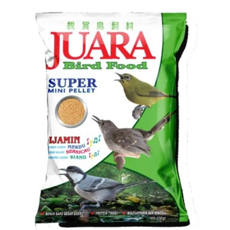 JUARA JAPFA SUPER MINI ANTI STRESS PAKAN BURUNG MURAI KACER 1 JUARA JAPFA SUPER MINI ANTI STRESS PAKAN BURUNG MURAI KACER
