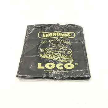 PLASTIK LOCO HITAM EKONOMIS UK 15 X 30