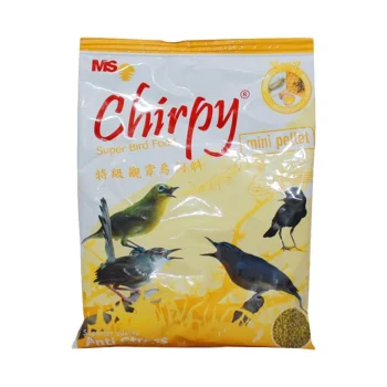 CHIRPY MINI PELLET 3 IN 1 FORMULA KUNING MATAHARI SAKTI PAKAN BURUNG PLECI CIBLEK KOLIBRI