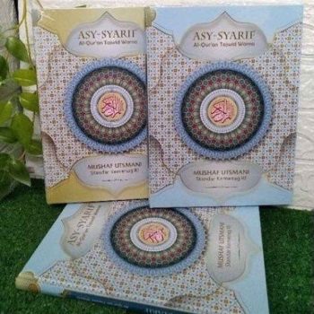 Al Quran Asy -Syarif Mushaf Tajwid Warna 20 Baris A4 Hc