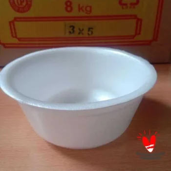 ( ISI 100 ) Sterofoam MO MANGKOK BISA UNTUK BAKSO - BUBUR - SOP - BUAH