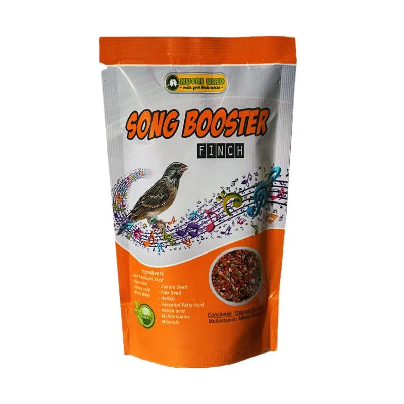 SONG BOOSTER FINCH NUTRIBIRD 150 GR PAKAN PUR VOER BURUNG FINCH 1 SONG BOOSTER FINCH NUTRIBIRD 150 GR PAKAN PUR VOER BURUNG FINCH