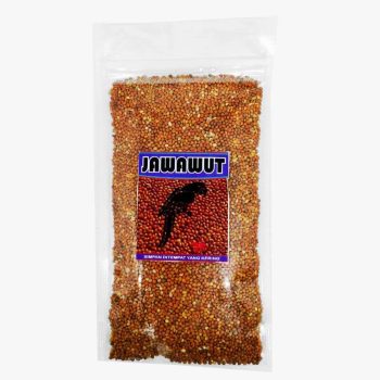 Biji Jawak Biji Kunyit Juwawut Sekoi Foxtail Milet Otek Gabah Merah Pakan Burung Pemakan Biji Bijian
