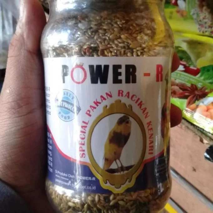 PAKAN BURUNG KENARI HARIAN RACIKAN POWER-R